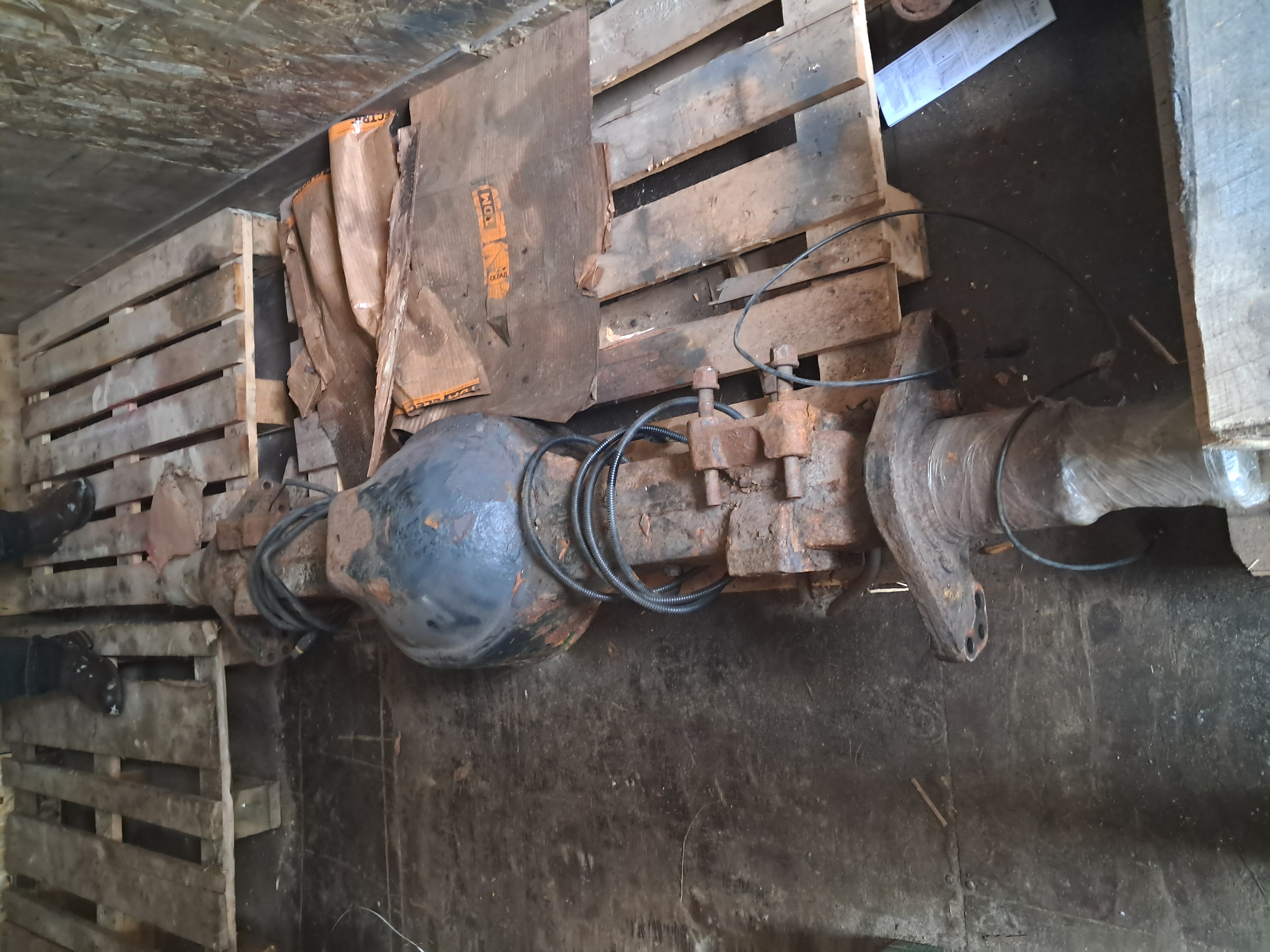 Картер заднего моста man tgl